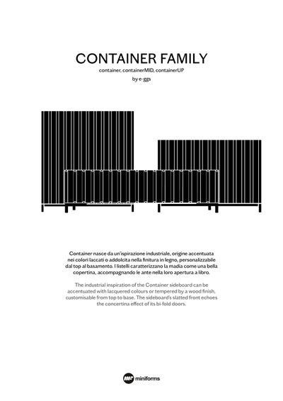 Container komoda