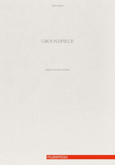 Groundpiece sofa