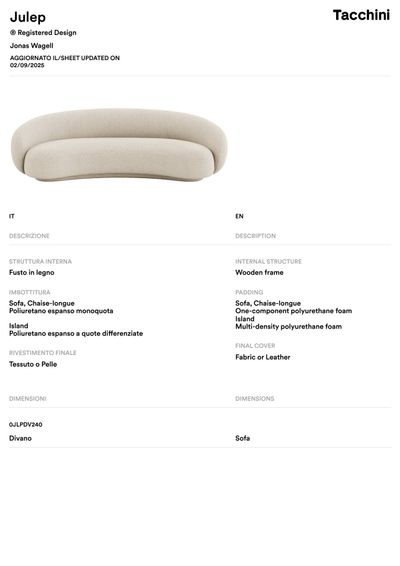 Julep sofa