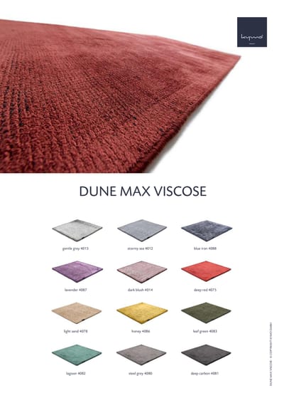 Kymo DUNE MAX Viscose tehnički list