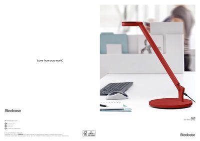 Steelcase Dash stona lampa