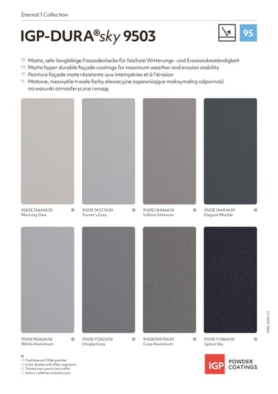 IGP-DURA®sky 9503 1