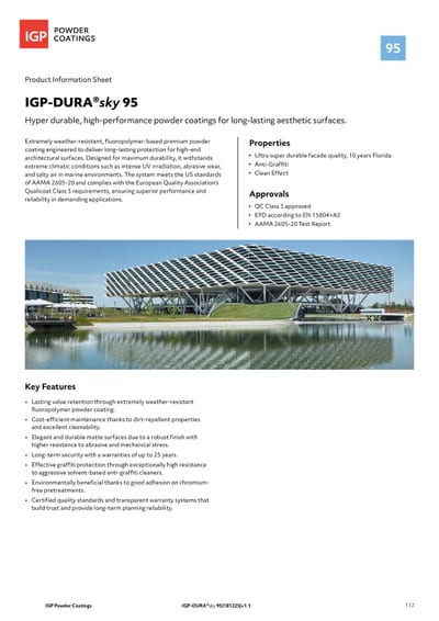 IGP-DURA®sky 9503 OnePager 95_EN