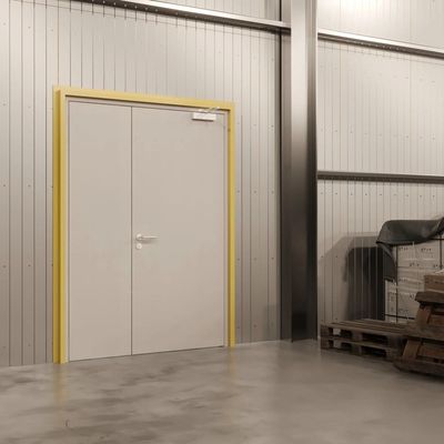 Puna čelična dvokrilna vrata - skrivena spojnica - Vanjska vrata - 2123