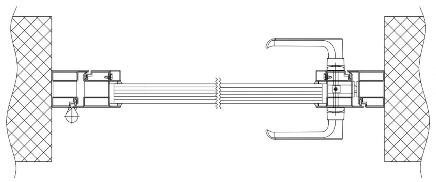 Jednokrilna ostakljena čelična vrata - Vanjska vrata - 2127