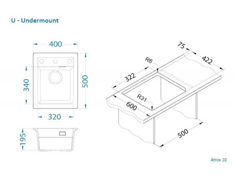 Atrox 10 sudoper - Sudoper - 2428