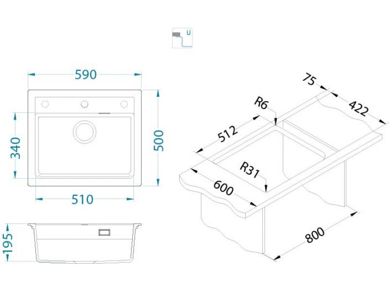Atrox 30 sudoper - Sudoper - 2439