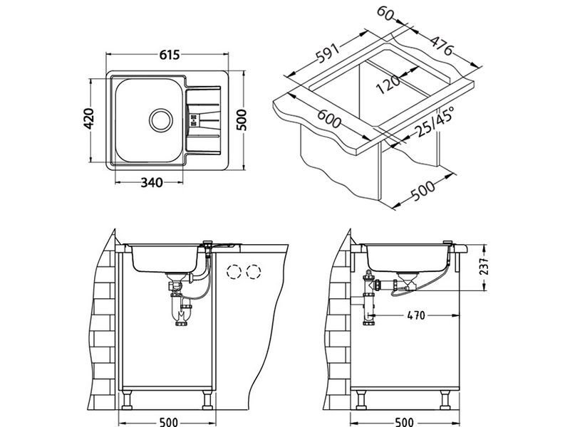Line 60 - Monarch sudoper - Sudoper - 2168