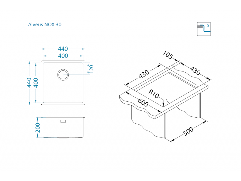 Nox 30 sudoper - Sudoper - 2196
