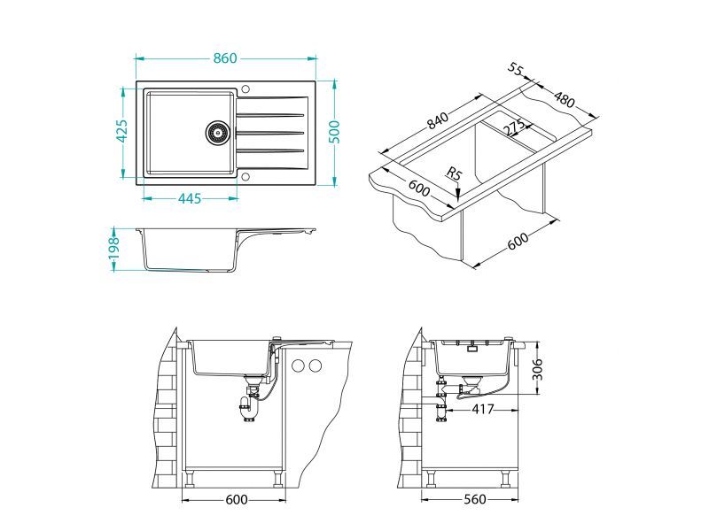 Cadit 40 sudoper - Sudoper - 2329