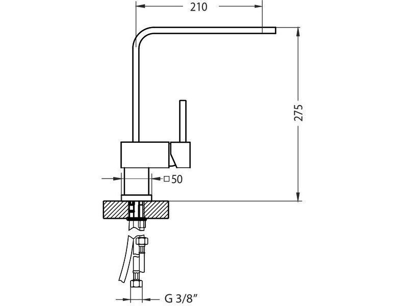 Laguna - Monarch kuhinjska slavina - Kuhinjske slavine i miješalice - 2355