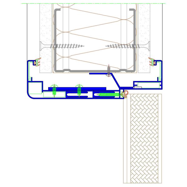 AD 60 unutrašnja vrata - Staklene pregrade i vrata - 2528