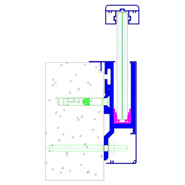 OF100 staklene ograde - Ograde i rukohvati - 2541