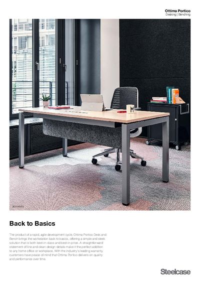 Steelcase Ottima Portico sto