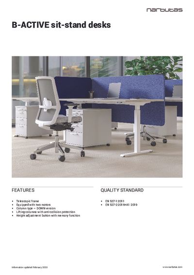 Narbutas B-ACTIVE sto