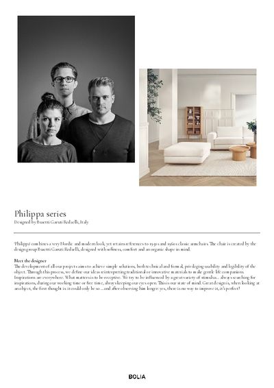 Bolia Philippa fotelja