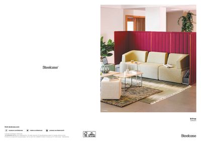 Steelcase B-Free modularna sofa