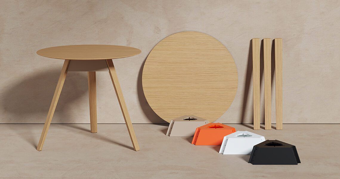 Viccarbe Trivio stol - Blagovaonski stolovi - 2696