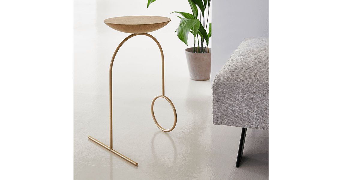 Viccarbe Giro stolić - Stolići za dnevni boravak i pomoćni stolići - 2721