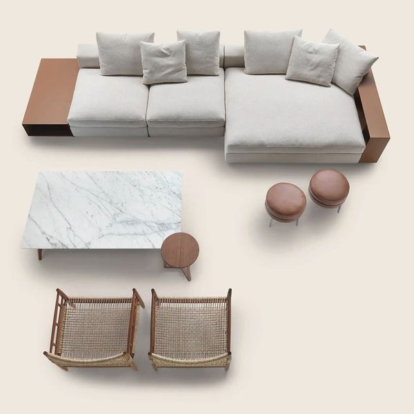 Flexform Groundpiece sofa - Sofe i garniture - 2803