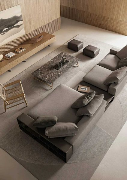 Flexform Groundpiece sofa - Sofe i garniture - 2809