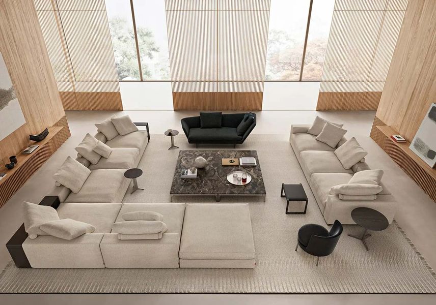 Flexform Groundpiece sofa - Sofe i garniture - 2807