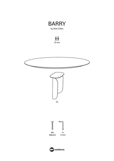 Barry stol sklapanje