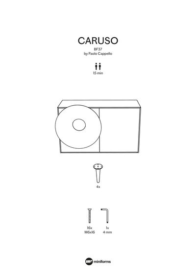 Caruso komoda sklapanje