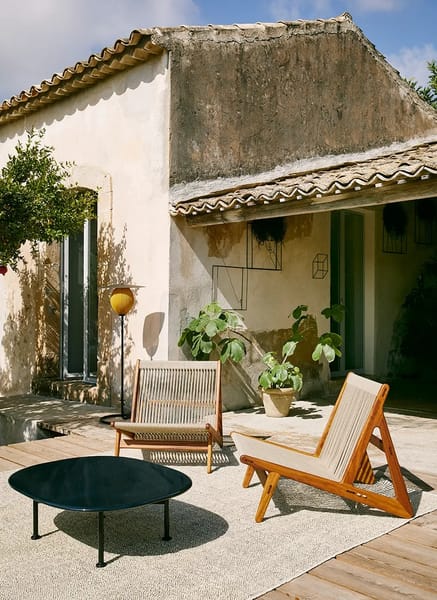 Gubi MR01 Initial vanjska fotelja - Vrtne fotelje - 3419