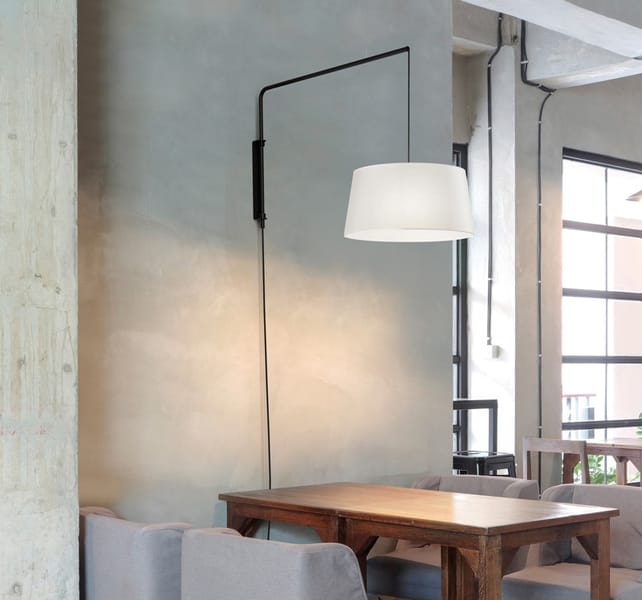 Luxcambra Arco a textil zidna lampa - Zidne lampe - 3734