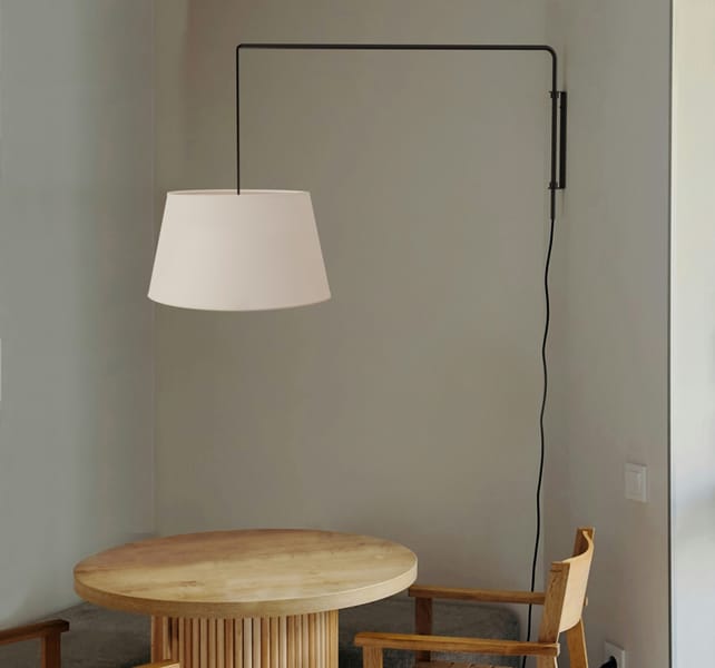Luxcambra Arco a textil zidna lampa - Zidne lampe - 3737
