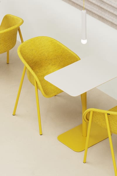 De Vorm LJ 1 PET Felt fotelja - Uredske radne stolice i fotelje - 3782