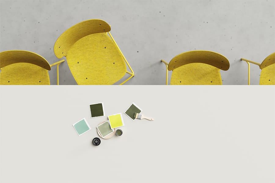 De Vorm Hale PET Felt visoka stolica - Barske stolice i hoklice - 3863