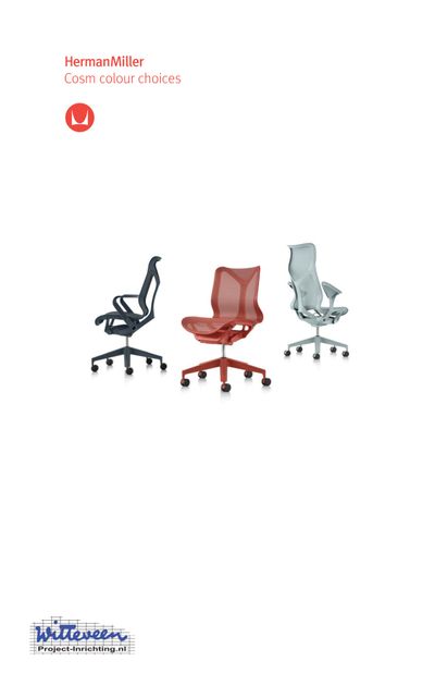 Uredska stolica COSM paleta boja