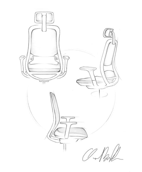 Nowy Styl uredska stolica Souly - Uredske radne stolice i fotelje - 3998