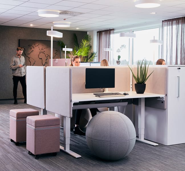 Götessons akustične pregrade za stolove - Pokretne akustične pregrade - 4390