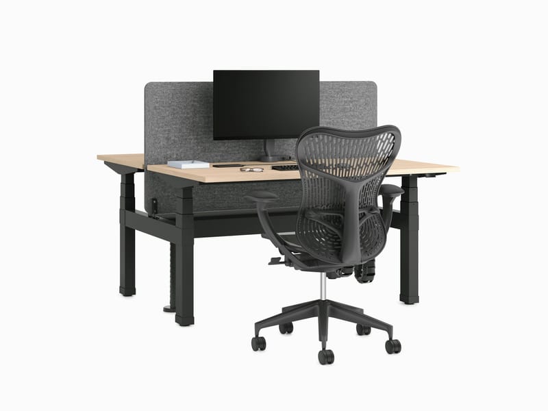 Herman Miller podesivi radni stol Nevi - Uredski radni stolovi - 4599