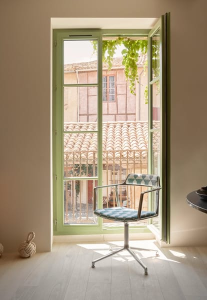 Vipp Swivel Lagrasse stolica - Uredske radne stolice i fotelje - 4688