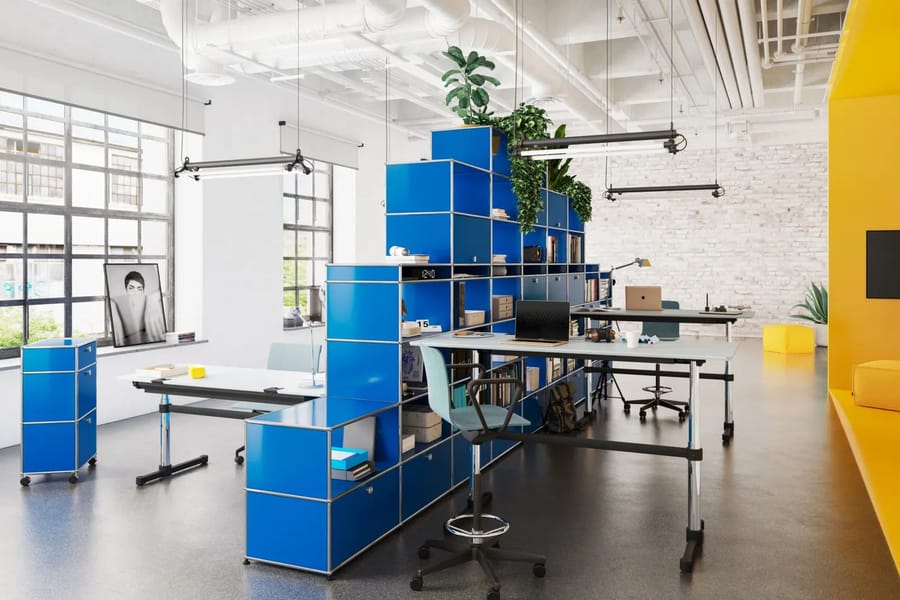 USM Haller modularni sustav za radne prostore – Focus - Uredski radni stolovi - 5157