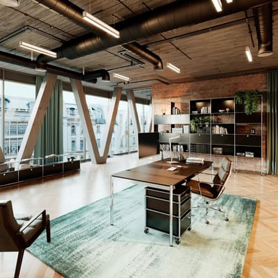 USM Haller modularni sustav za radne prostore – Focus - Uredski radni stolovi - 5153