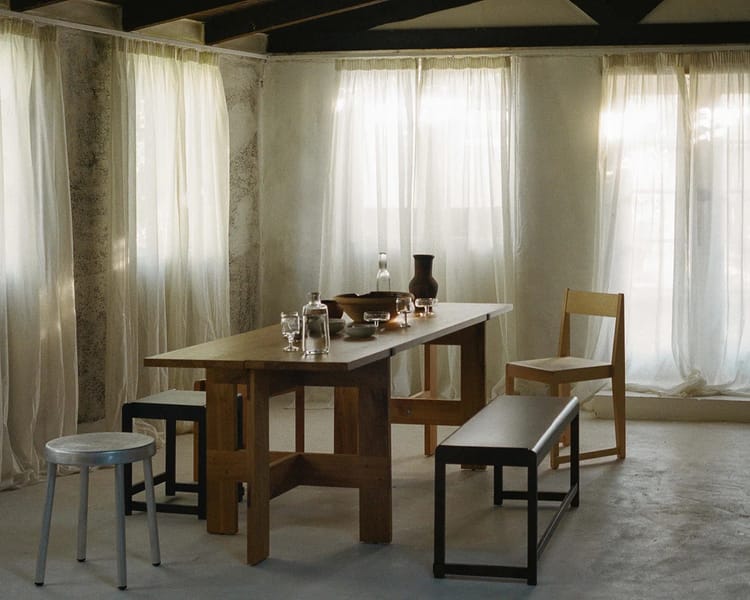 Frama Farmhouse stol s kozlićima - Planks - Blagovaonski stolovi - 4911