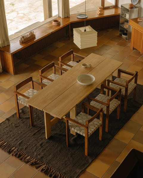 Frama Farmhouse stol s kozlićima - Planks - Blagovaonski stolovi - 4912