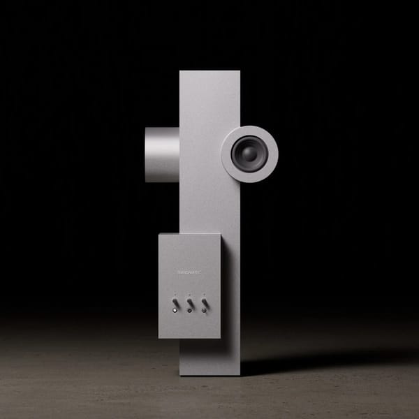 Transparent Brutalist zvučnik - Elektronika i automatizacija u domu - 4957