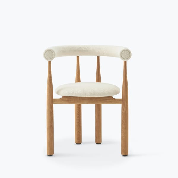 New Works Bukowski stolica - potpuno tapecirana - Blagovaonske stolice - 5048