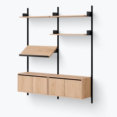 New Works Living Shelf ormarići – niski, s vratima - Police - 5053