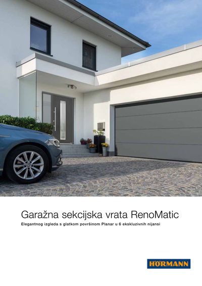 Garažna sekcijska vrata RenoMatic