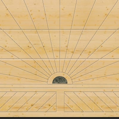 Motiv 403, s prirodnim kamenom, smreka