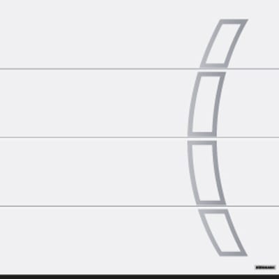 L-žljebić (LPU 67 Thermo, LPU 42), motiv 457, prometno bijela RAL 9016