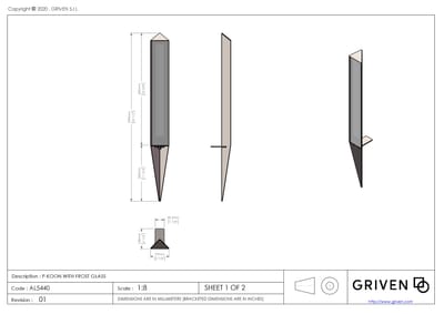 Griven P-Koon Spike White Light size