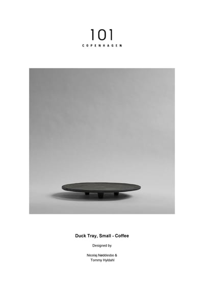 Duck tray small, coffee